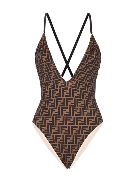 fendi swimwear 2016|fendi reversible swimsuit.